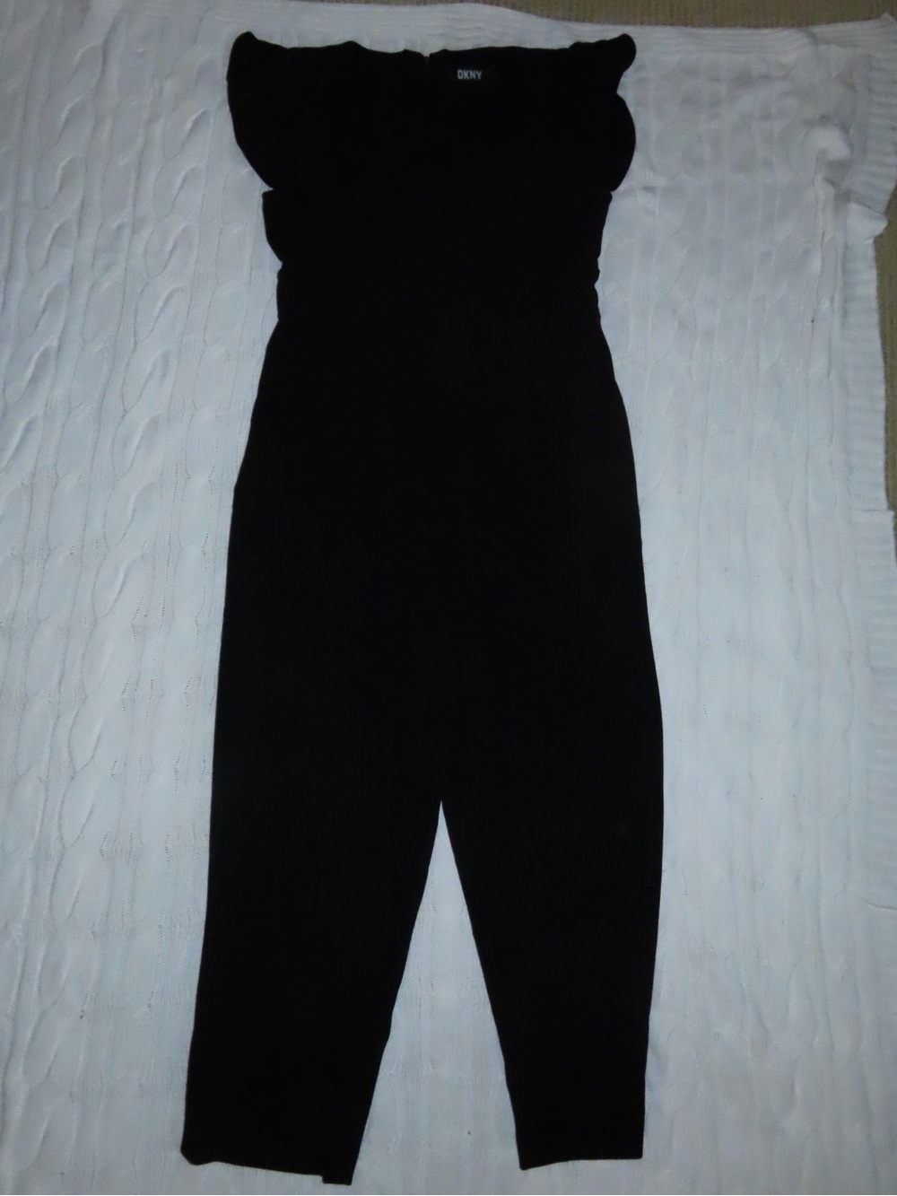 DKNY Black Jumpsuit